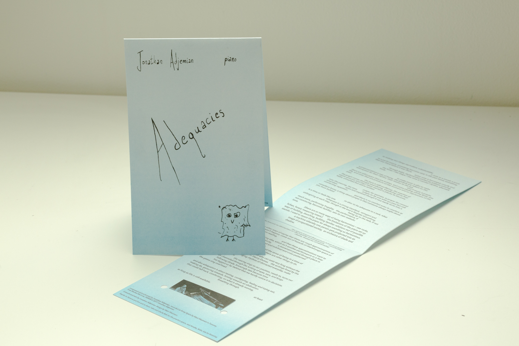 Jonathan Adjemian - Adequacies